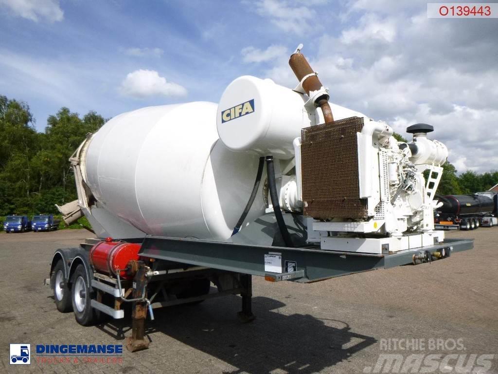 MOL Cifa mixer trailer 12 m3 Domíchávače betonu