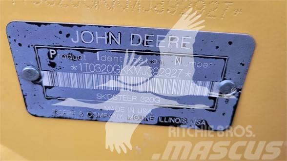 John Deere 320G Smykem řízené nakladače