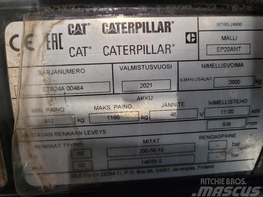 CAT EP 20 Akumulátorové vozíky