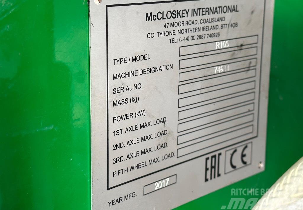 McCloskey R105 Třídiče