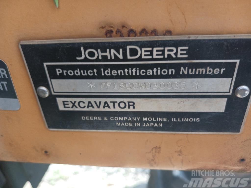 John Deere 180 C Kolová rýpadla
