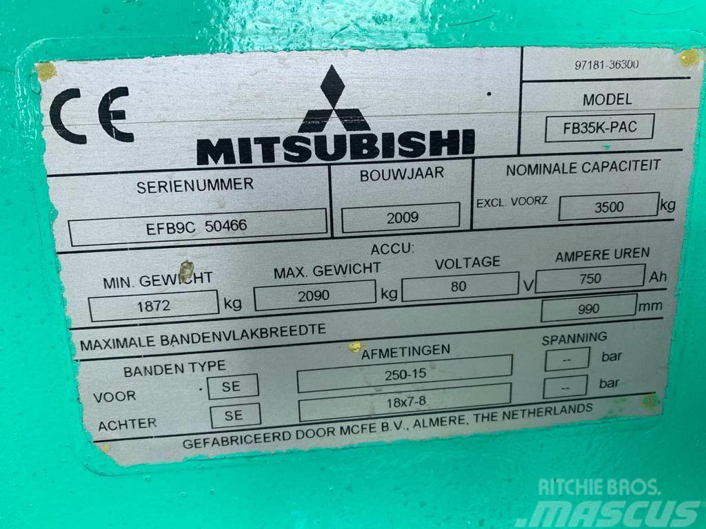 Mitsubishi FB35K-PAC Akumulátorové vozíky