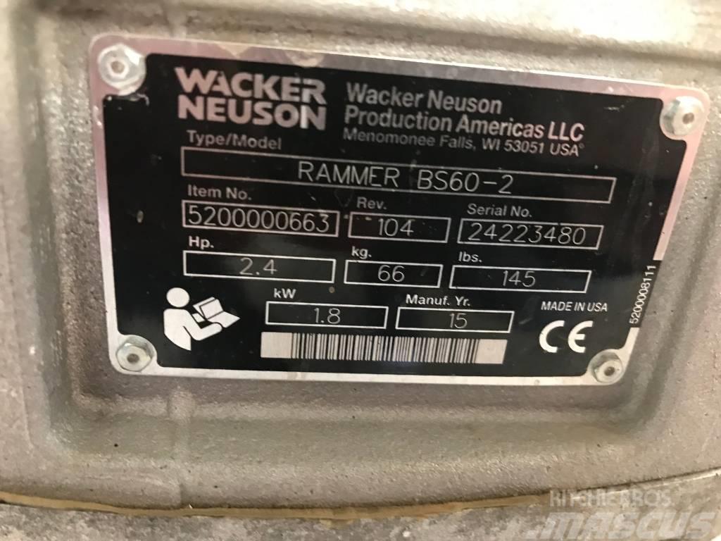 Wacker Neuson BS60-2 Vibrační pěchy
