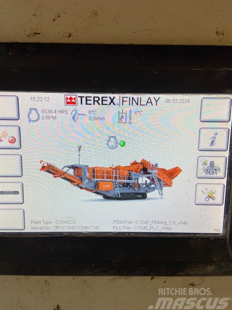 Terex Finlay C1545 Mobilní drtiče