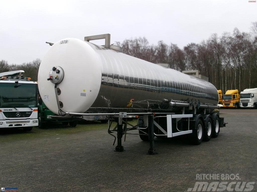 Maisonneuve Chemical tank inox 22.3 m3 / 1 comp Cisternové návěsy