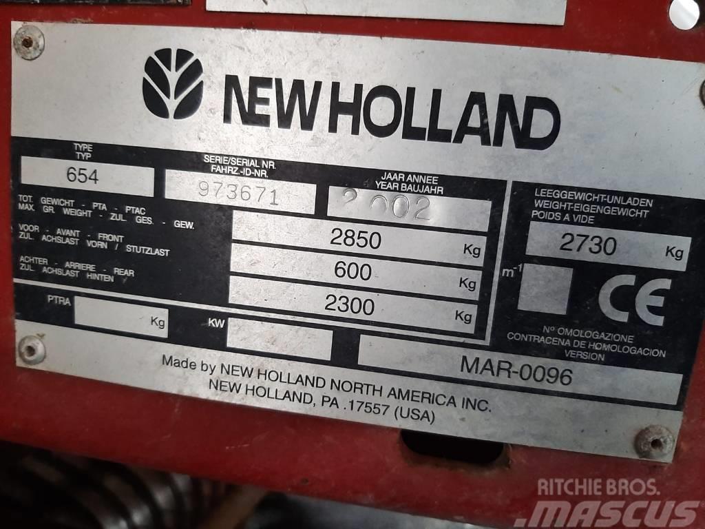 New Holland 658 Lis na válcové balíky