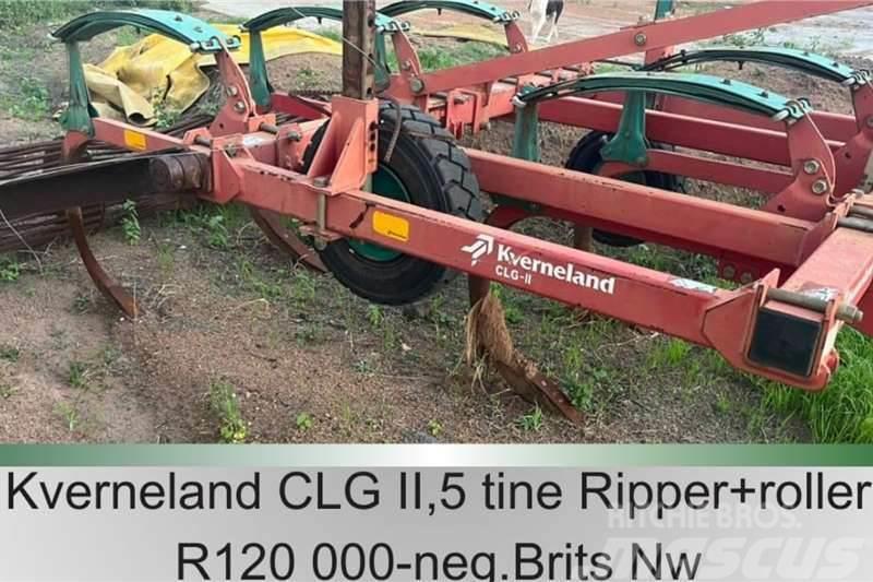 Kverneland CLG II - 5 tine ripper & roller Další