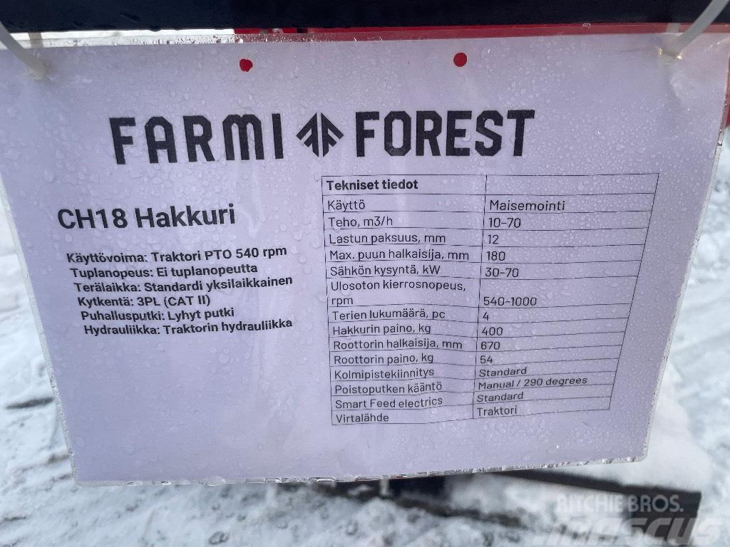 Farmi Forest CH18 Štěpkovače