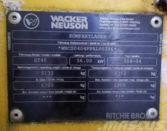 Wacker Neuson ST45 Pásové nakladače