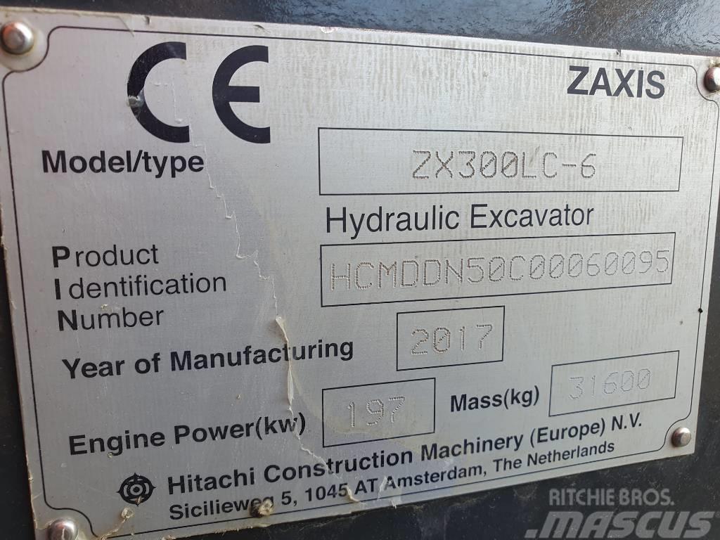 Hitachi Hitatchi ZX300LC-6 Pásová rýpadla