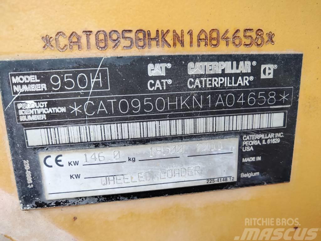 CAT 950 H Kolové nakladače
