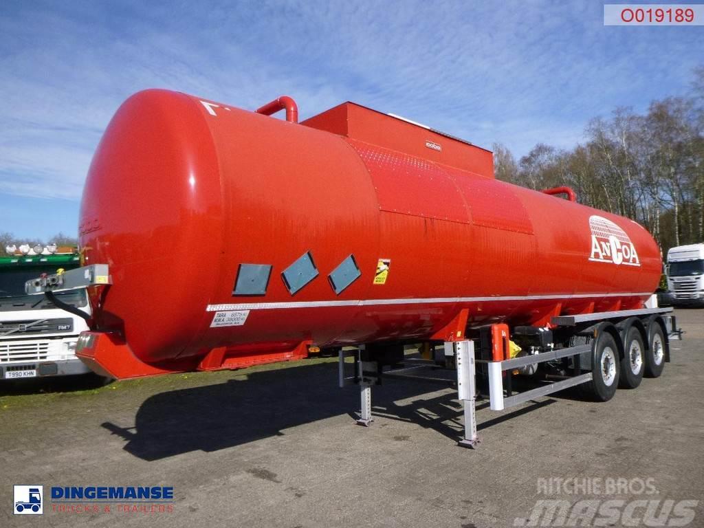 Cobo Bitumen tank inox 34 m3 / 1 comp Cisternové návěsy