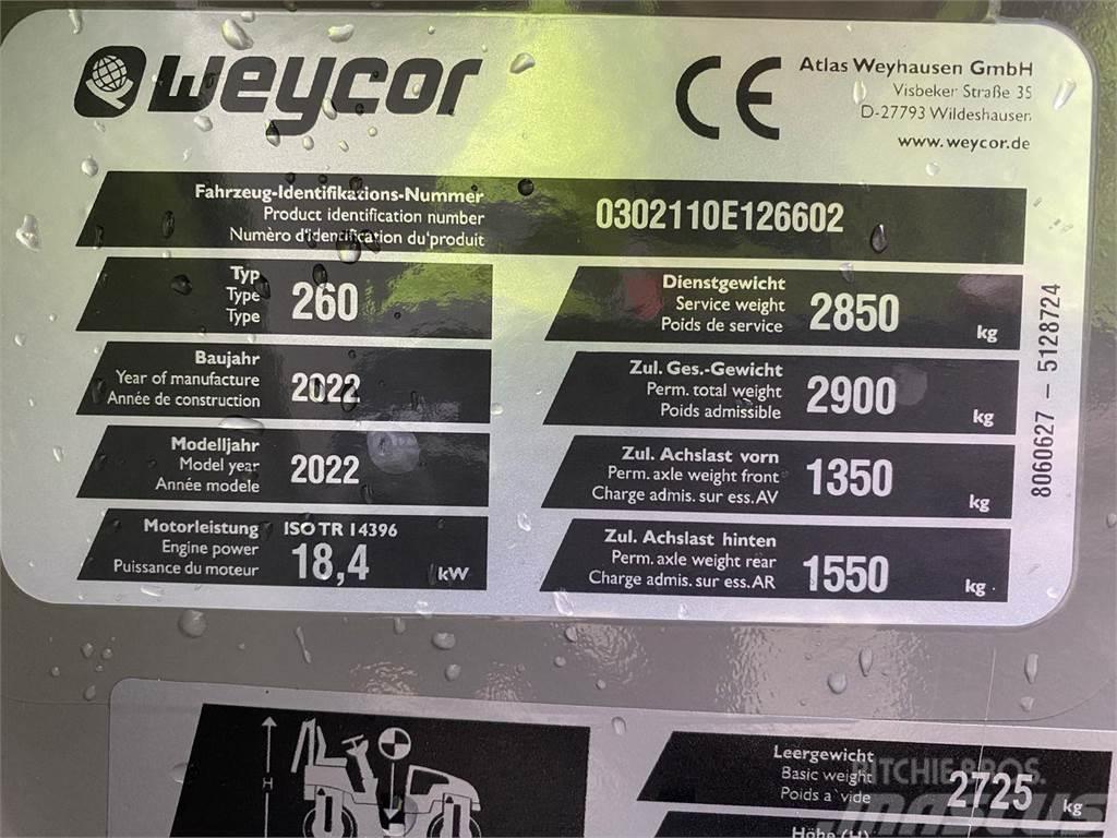Weycor AW260 Válce