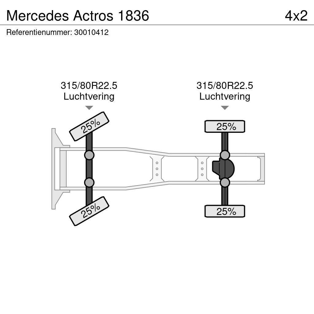 Mercedes-Benz Actros 1836 Tahače