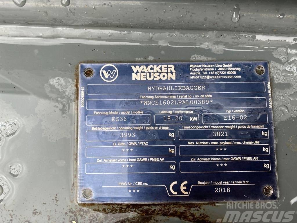 Wacker Neuson EZ36VDS Pásová rýpadla