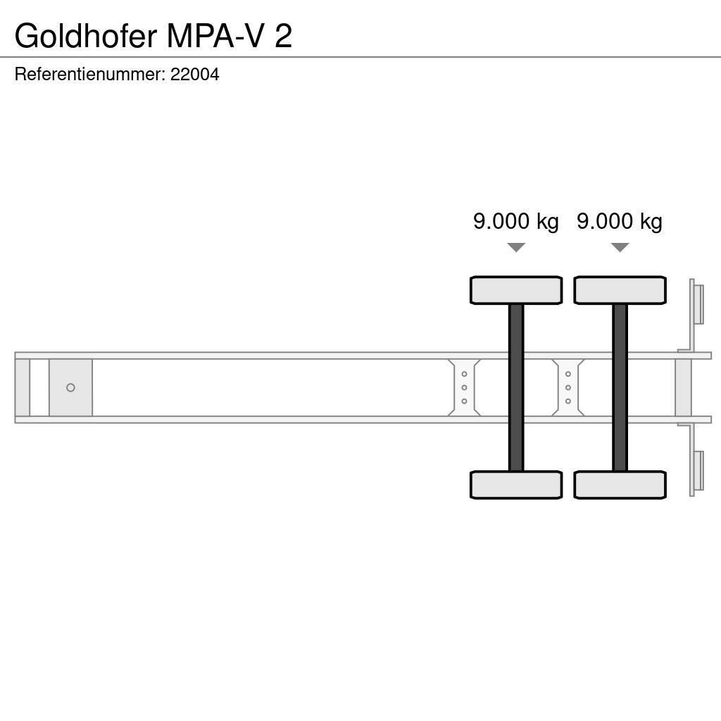 Goldhofer MPA-V 2 Podvalníkové návěsy