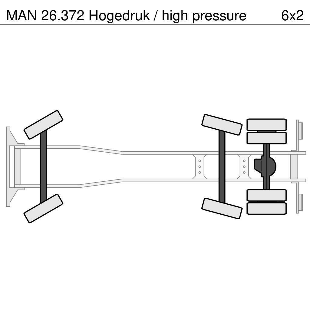 MAN 26.372 Hogedruk / high pressure Kombinované/Čerpací cisterny