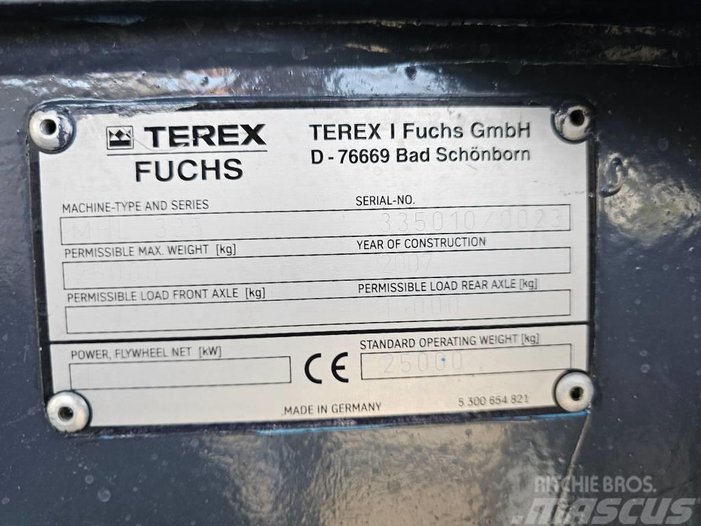 Fuchs MHL 335 Material Handler Demoliční rýpadla