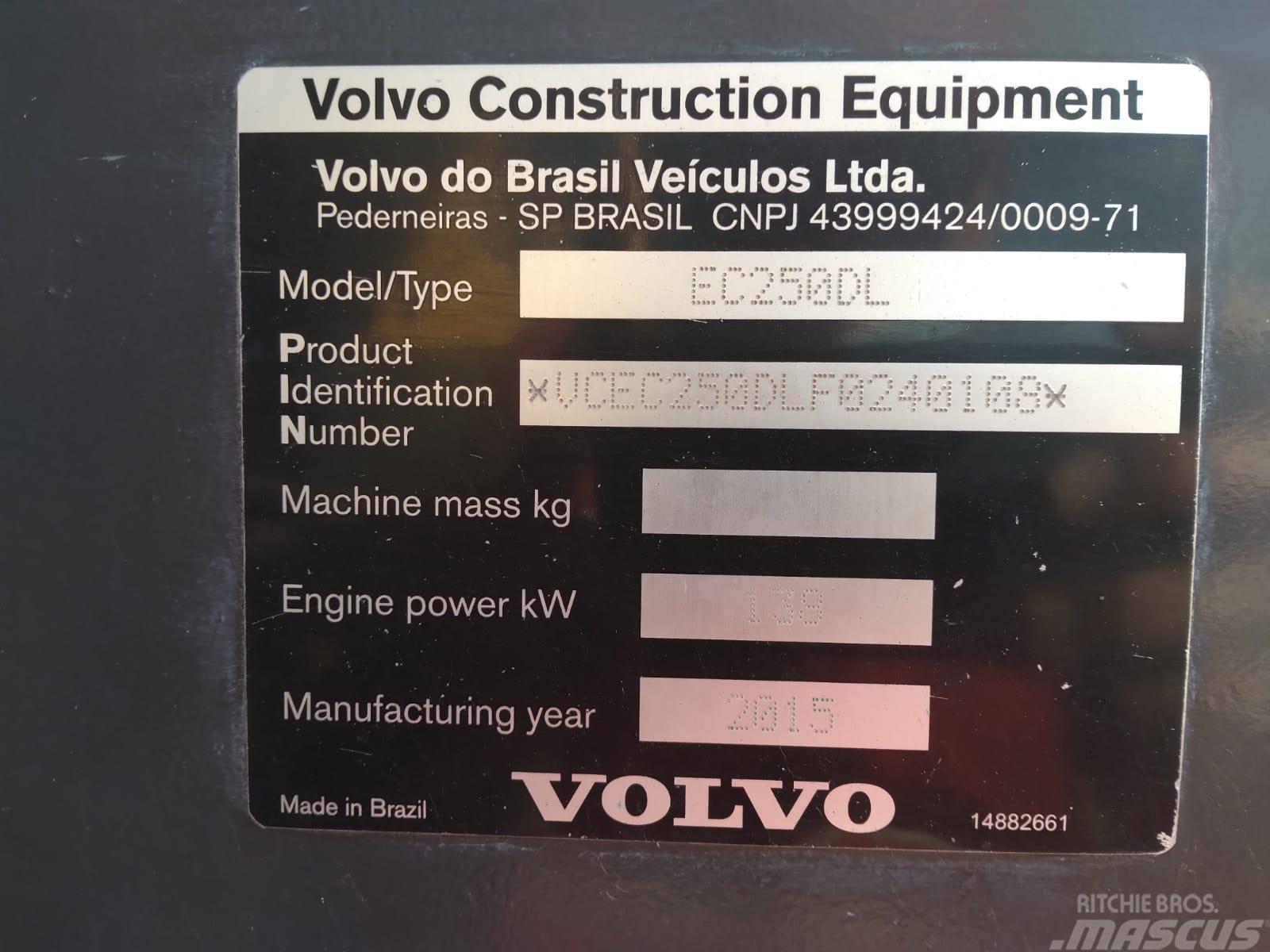 Volvo EC250DL Pásová rýpadla