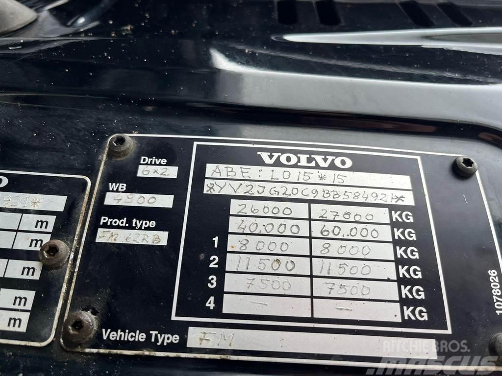Volvo FMX 460 6x2*4 Meiller RK 20 ton L=6194mm Hákový nosič kontejnerů