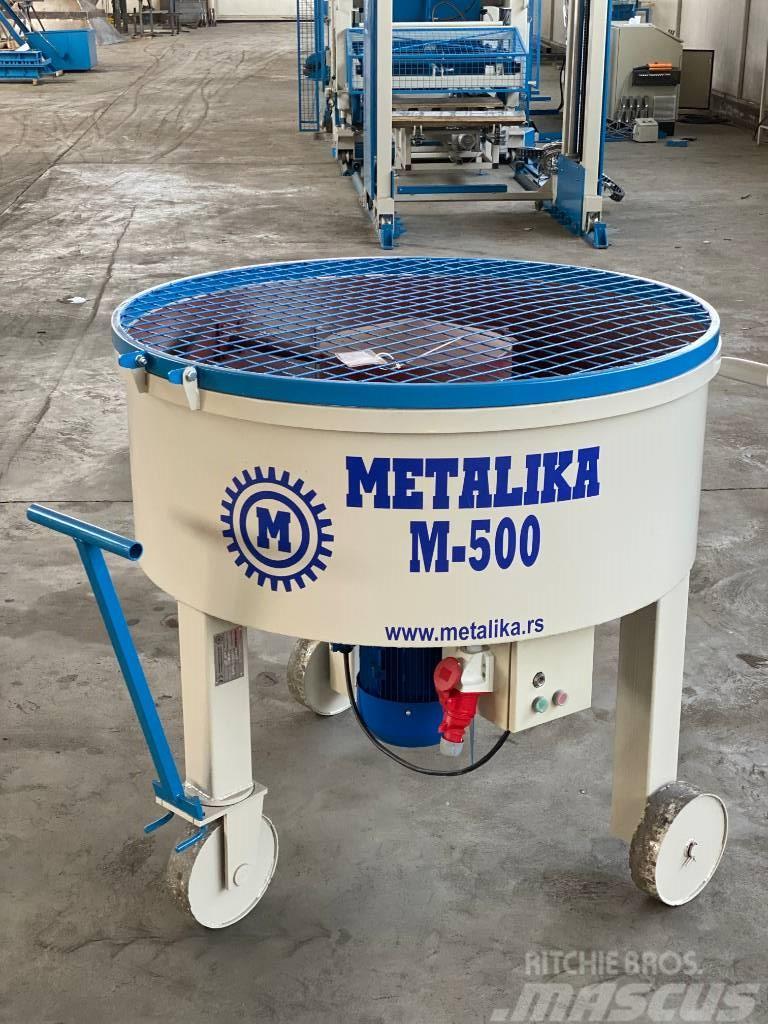 Metalika M-500 Concrete mixer (0.25m3) Stavební míchačky