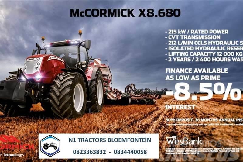 McCormick PROMO - McCormick X8.680 (215kW) Traktory