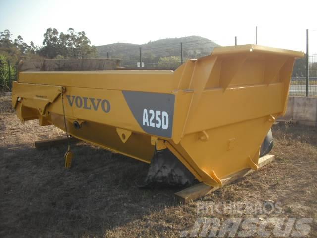 Volvo A25D  complet machine in parts Kloubové dempry