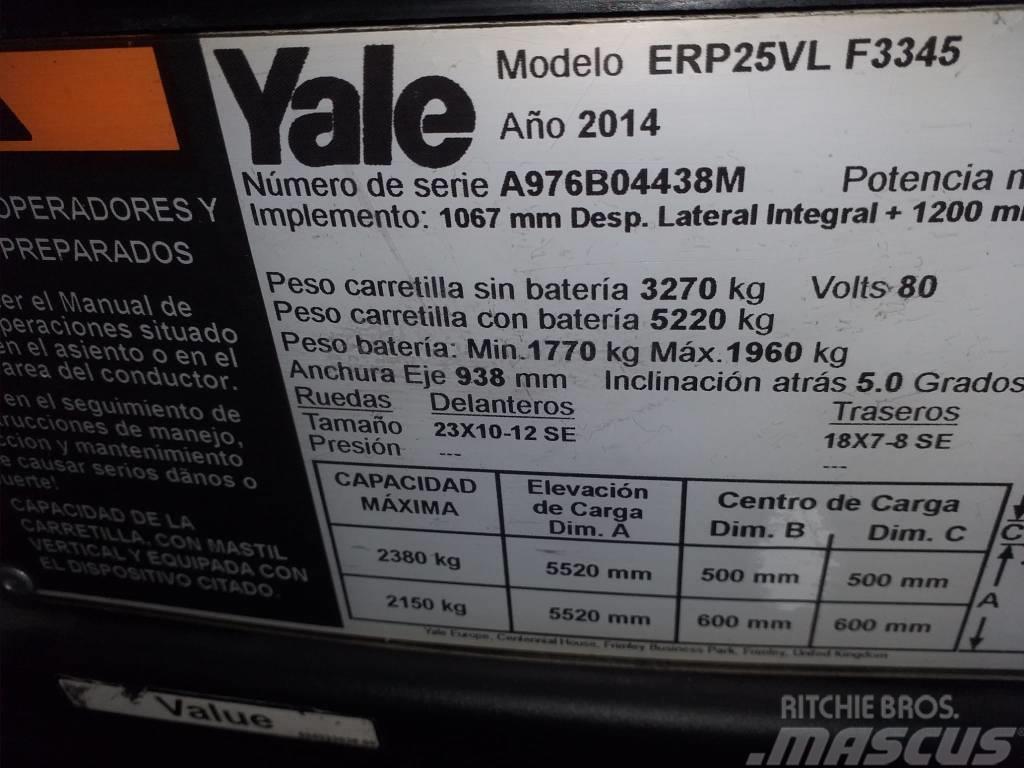 Yale ERP25VL Akumulátorové vozíky