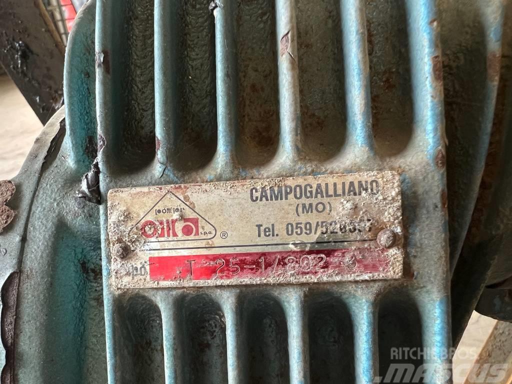 Campogalliano T25-1/802 aftakas pomp Zavlažovací čerpadla