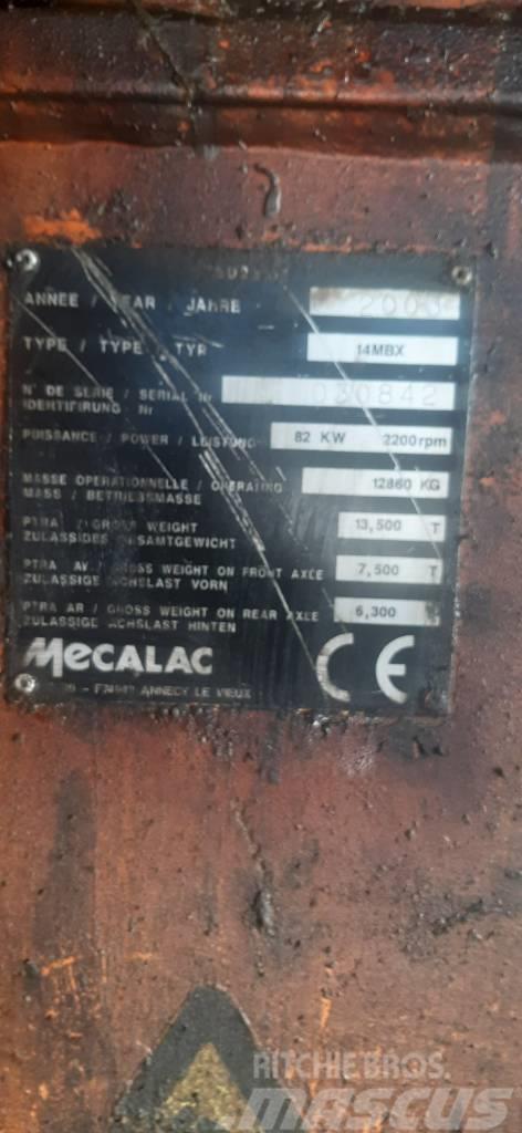 Mecalac 14MBXAR Rail Road Excavator Dvoucestná rýpadla