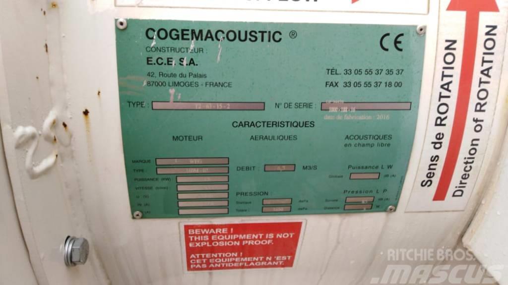  COGEMACOUSTIC T2-63.15 tunnel ventilator Ostatní podzemní zařízení