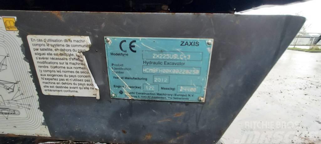 Hitachi ZX 225 US LC-3 Pásová rýpadla