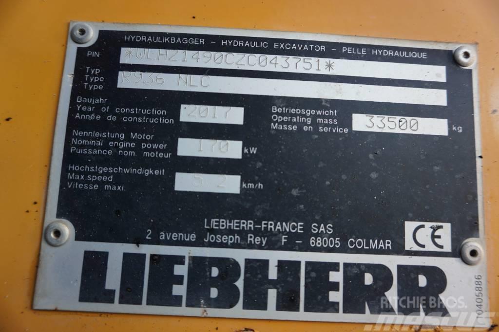 Liebherr R 936 N LC Pásová rýpadla