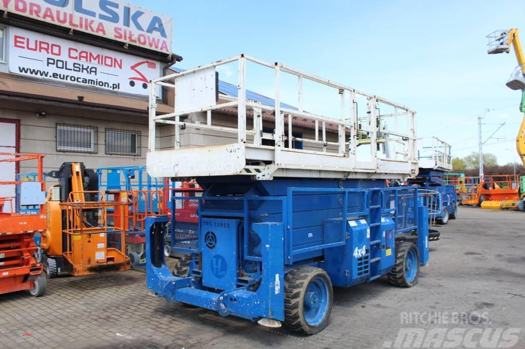 Genie GS 5390 RT - 18 m diesel 4x4 scissor work lift jlg Nůžková zvedací plošina