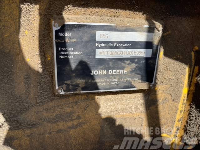John Deere 85G Mini rýpadla < 7t