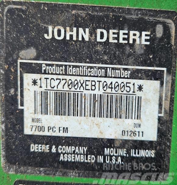 John Deere 7700 Samojízdné sekačky