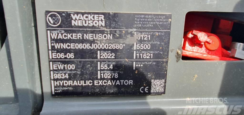 Wacker Neuson EW100 Kolová rýpadla