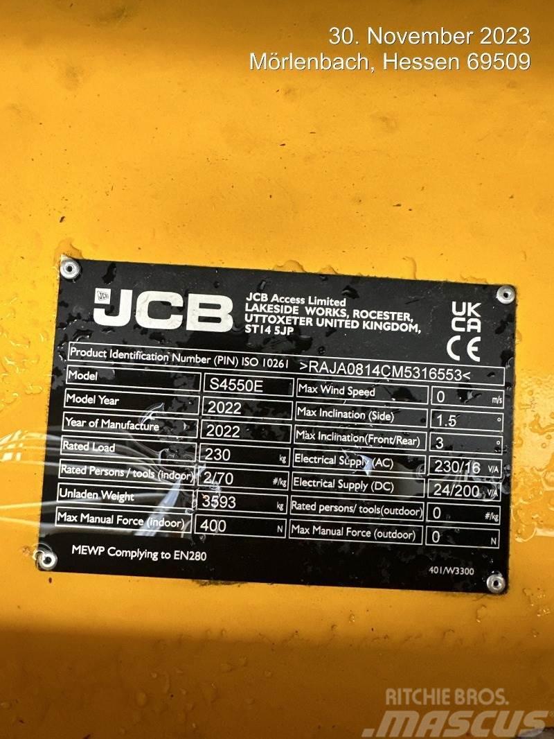 JCB S4550E Nůžková zvedací plošina