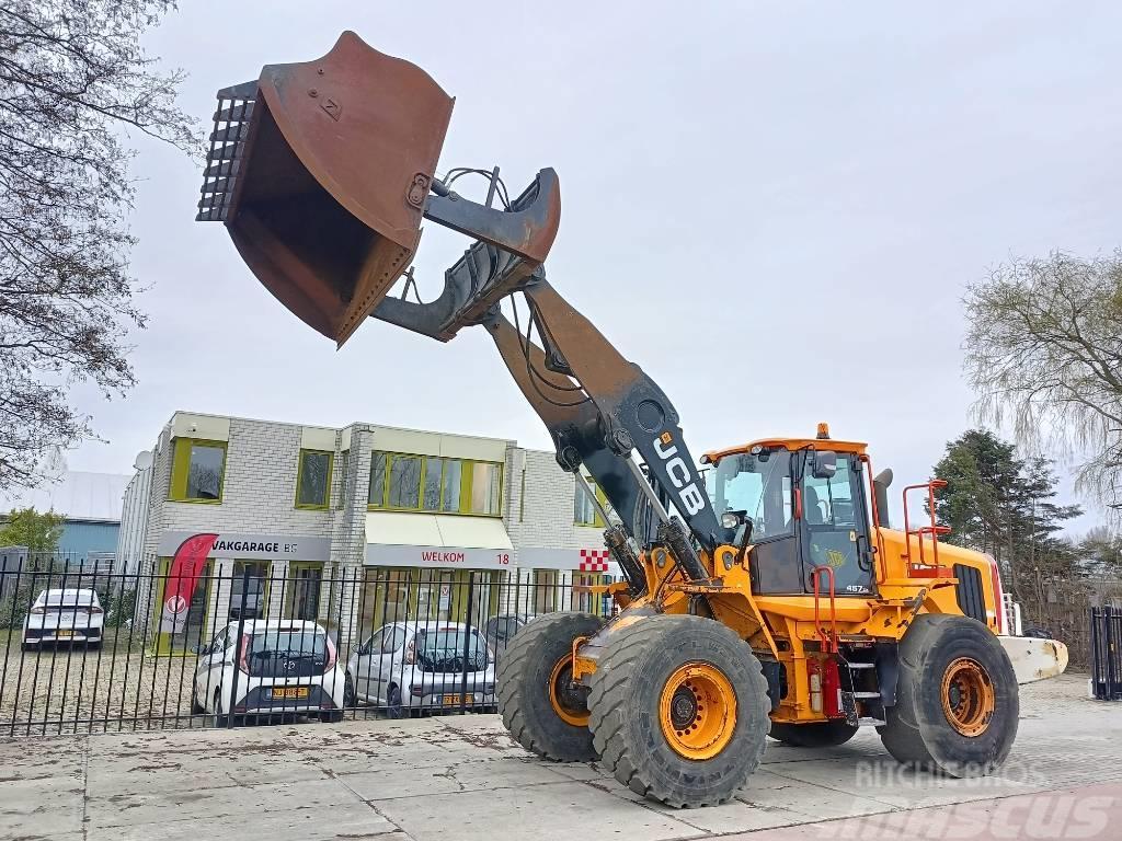 JCB 457 ZX shovel wiellader lader loader airco 26 ton Kolové nakladače