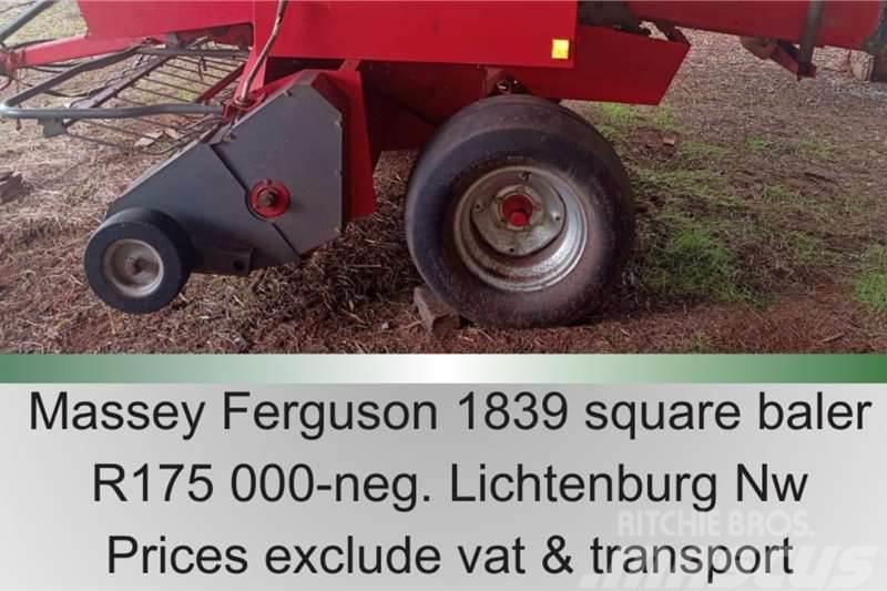 Massey Ferguson 1839 Další