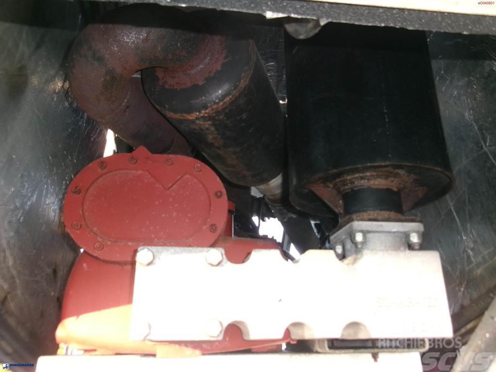 Feldbinder Powder tank alu 42 m3 (tipping) + engine/compresso Sklápěcí návěsy