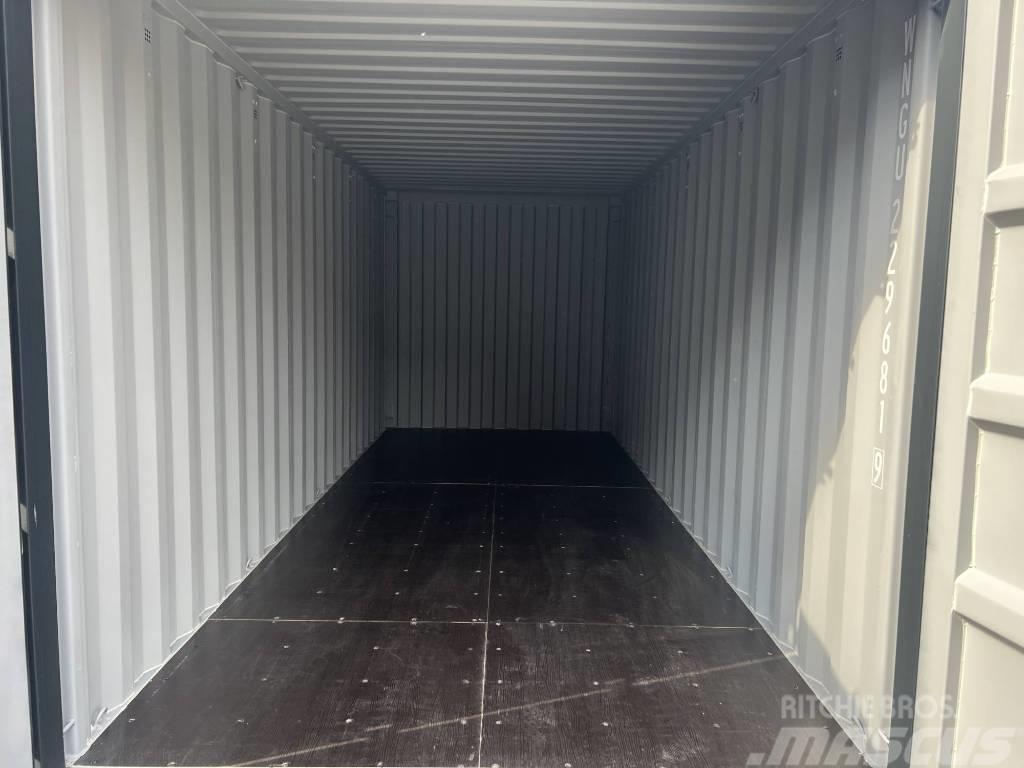  20' DV Lagercontainer ONE WAY Seecontainer/RAL7016 Skladové kontejnery