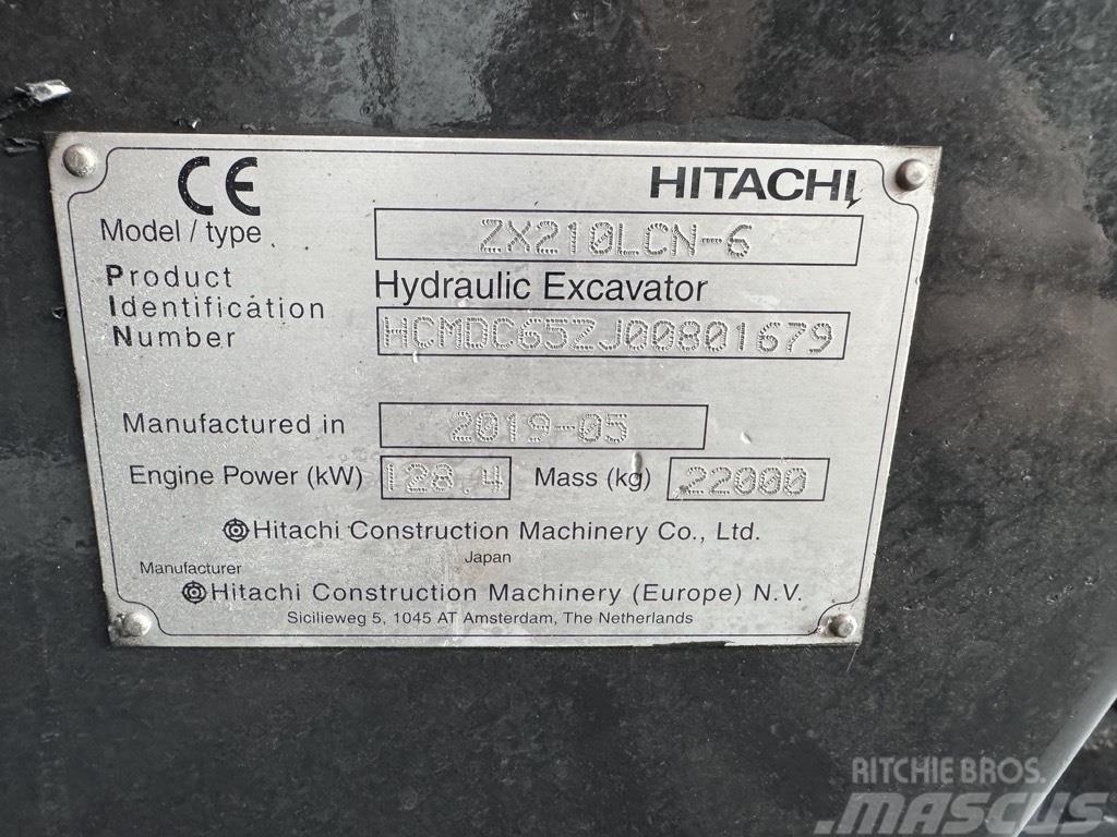 Hitachi ZX 210 LC N-6 Pásová rýpadla