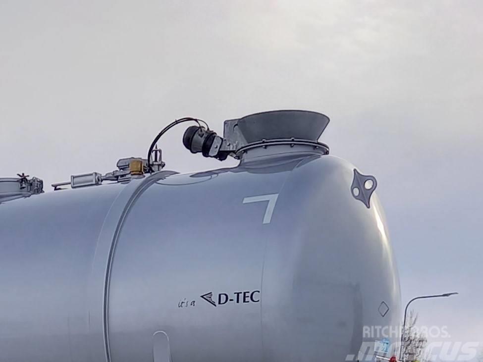 D-tec tanker manhole / filling funnel Cisternové přívěsy
