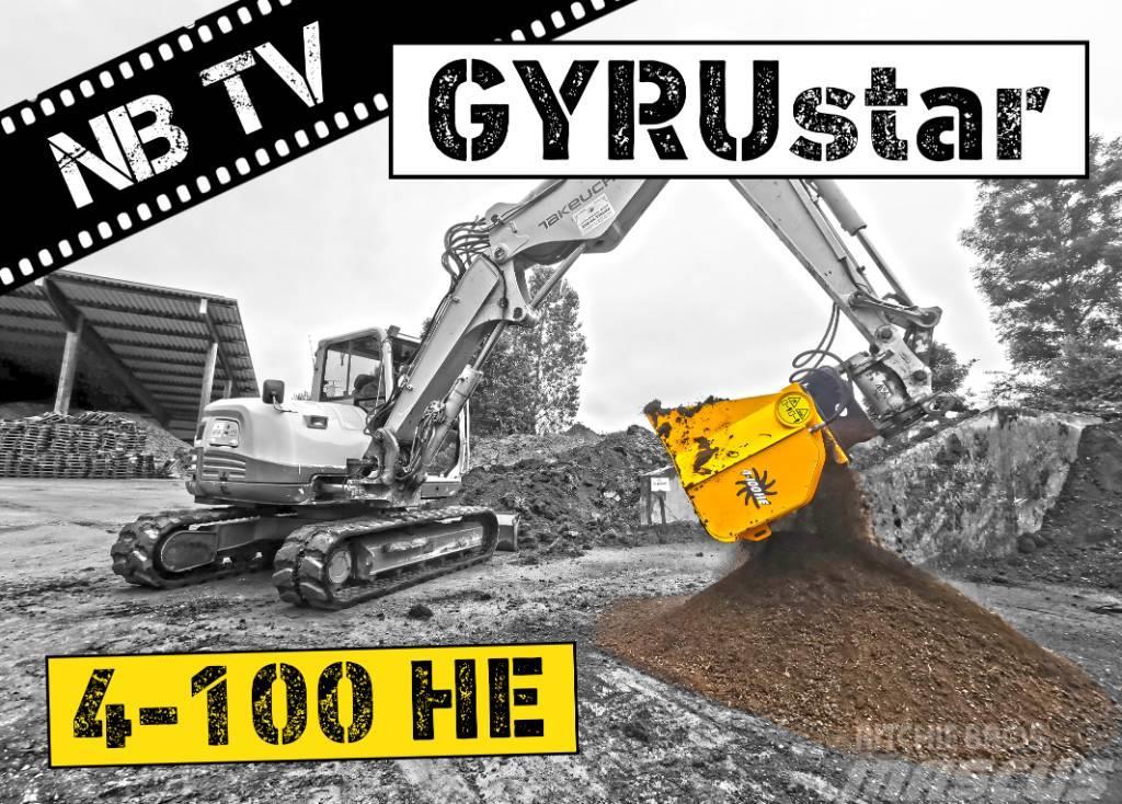 Gyru-Star 4-100HE | Siebschaufel Bagger ab 7 t Prosévací lopaty
