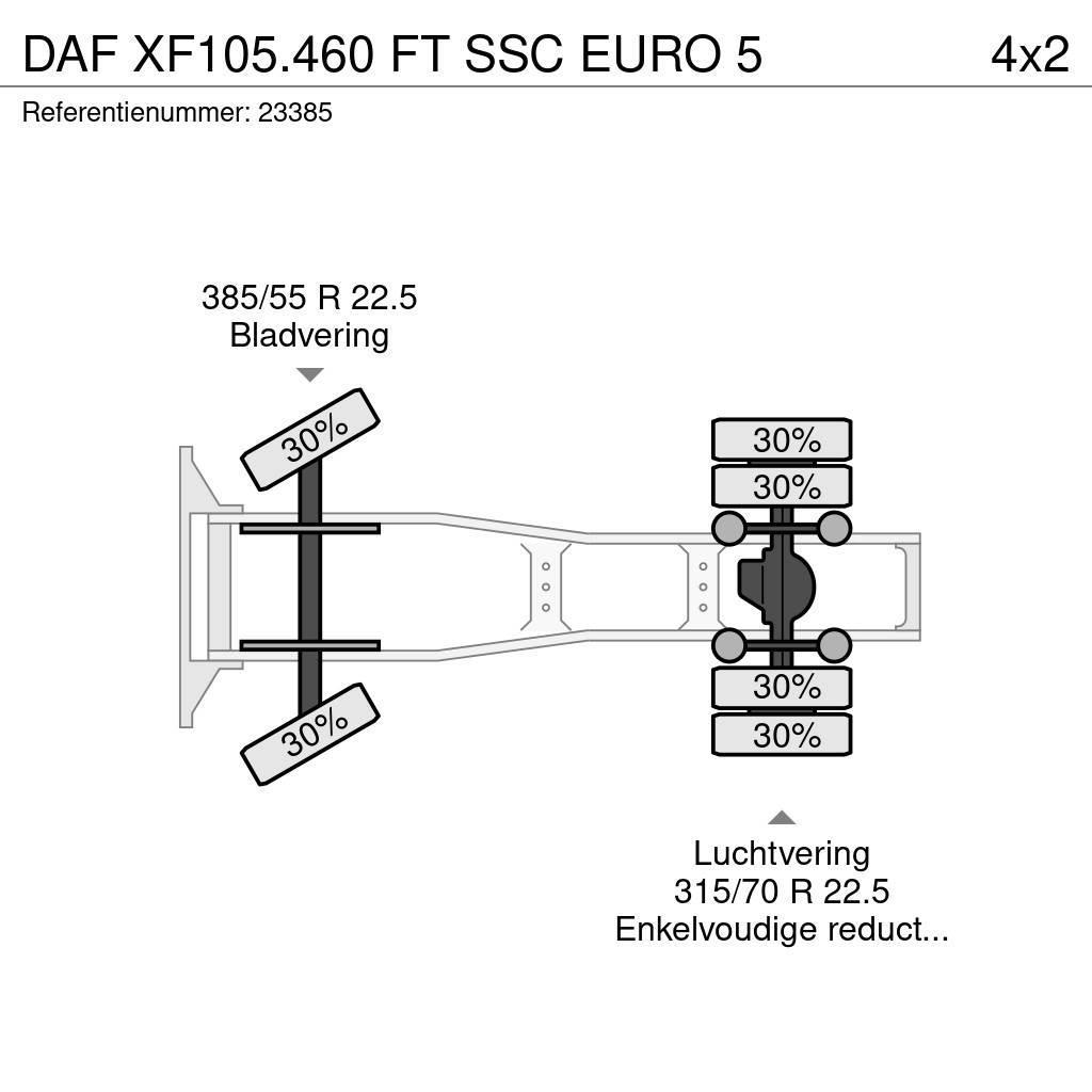 DAF XF105.460 FT SSC EURO 5 Tahače