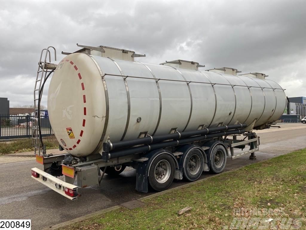 Van Hool Chemie 42000 Liter, 3 Compartments Cisternové návěsy