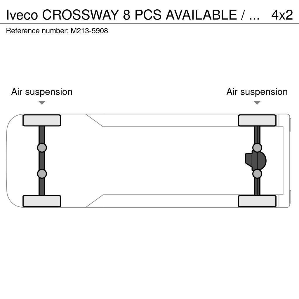 Iveco CROSSWAY 8 PCS AVAILABLE / EURO EEV / 44 SEATS + 3 Meziměstské autobusy