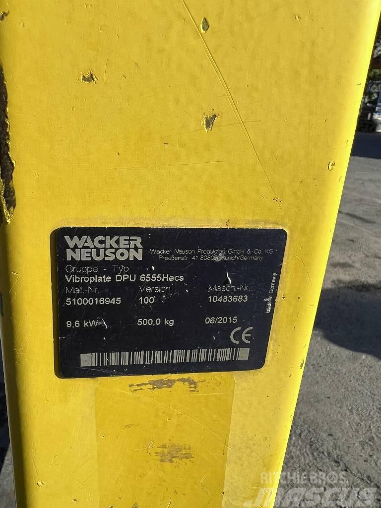 Wacker Neuson Vibroplate DPU 6555 Hecs*500 kg*E Start Kompaktory