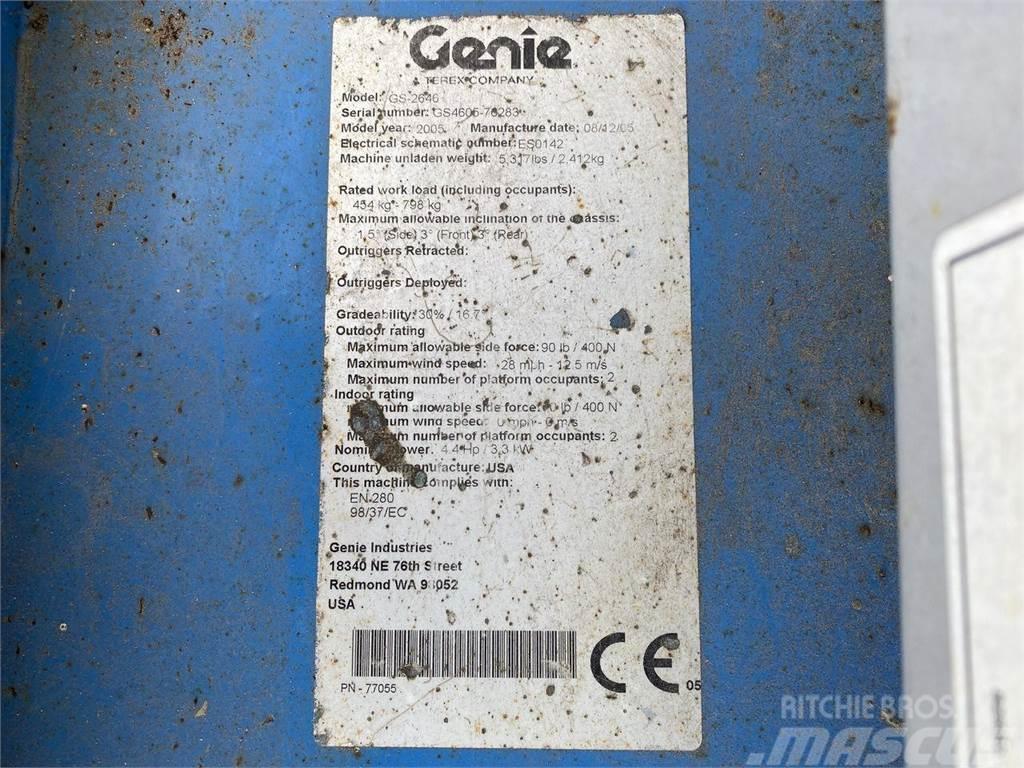 Genie GS2646 Nůžková zvedací plošina